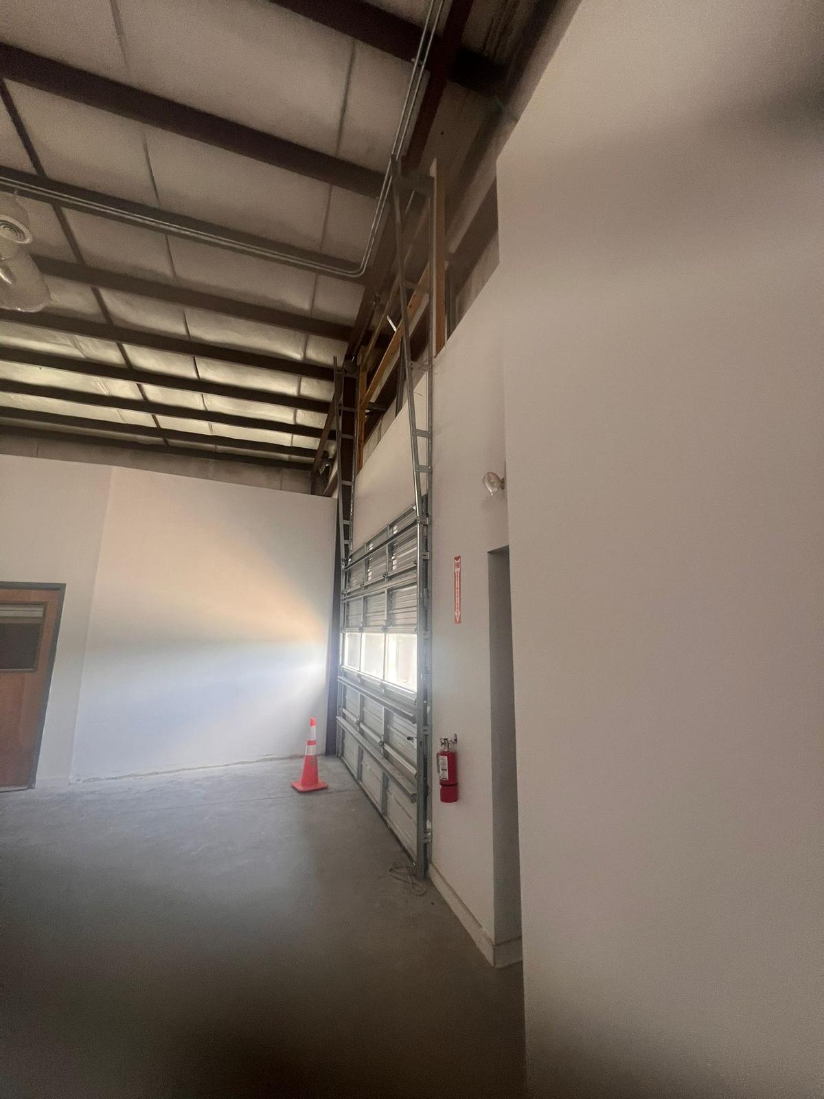 Commercial door interior