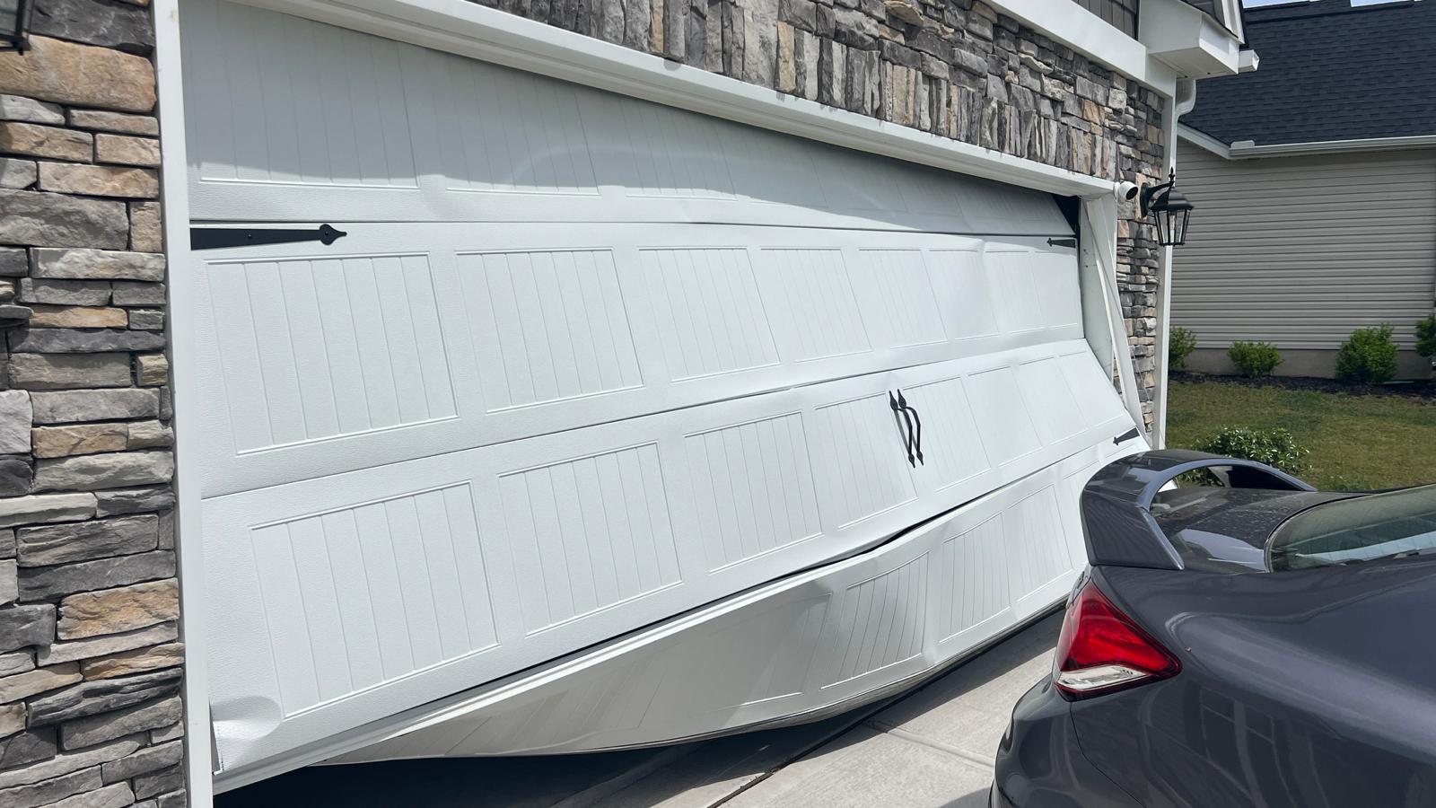 Off-track repair on luxury home